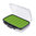 Fly Box Waterproof Small Double Side Silicone Insert Case - Green