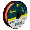 Backing RIO 20LB.100YD. Orange