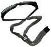 Adjustable Black Cotton Eyewear Cord